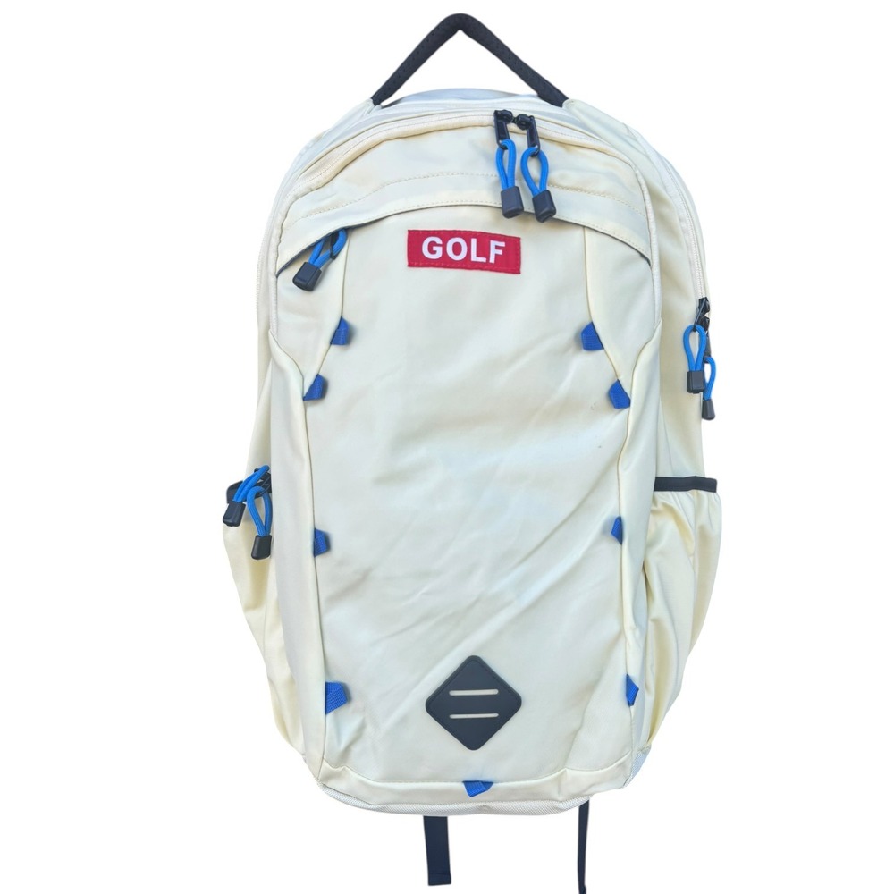 Golf Wang Cream Blue Utility Backpack Tyler The Creator Streetwear Bag